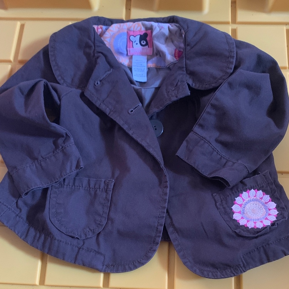 Vintage Sprockets Brown Jacket with Embroidered Detail! 🐶